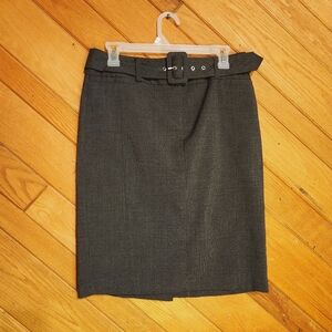 Tracy Evans Limited size 7 dark gray skirt